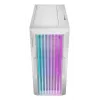 Caja de PC Azza Guardian Glass semitorre blanca