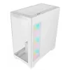 AZZA Cove 570W caja Midi Tower CSAZ-570W, USB Type-C, 4x ventiladores ARGB, blanco