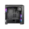 Caja de PC AZZA STORM ARGB torre completa – negra, compatible con ATX/Micro-ATX/EATX, ventiladores ARGB preinstalados