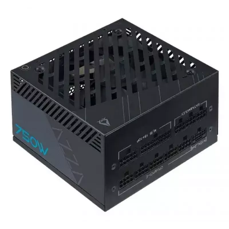 Fuente de alimentación Azza PSAZ-750G 750 W 20+4 pines ATX ATX negra