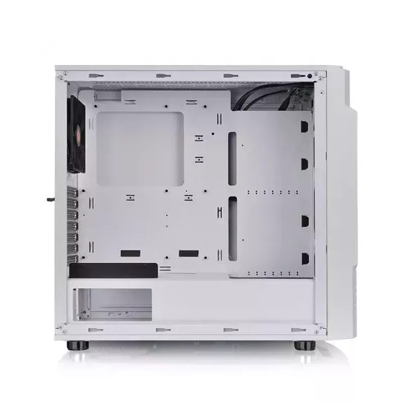 Caja de PC Thermaltake Commander C31 TG Snow ARGB Edition torre Midi negra, blanca