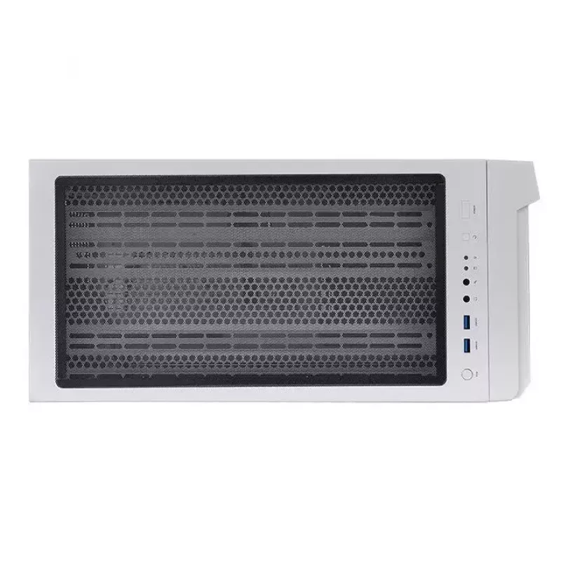 Caja de PC Thermaltake Commander C31 TG Snow ARGB Edition torre Midi negra, blanca