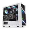 Caja de PC Thermaltake Commander C31 TG Snow ARGB Edition torre Midi negra, blanca