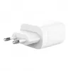 Silicon Power QM25 cargador de pared de 30W con dos puertos, USB-C y USB-A, blanco (SP30WASYQM252PCW)