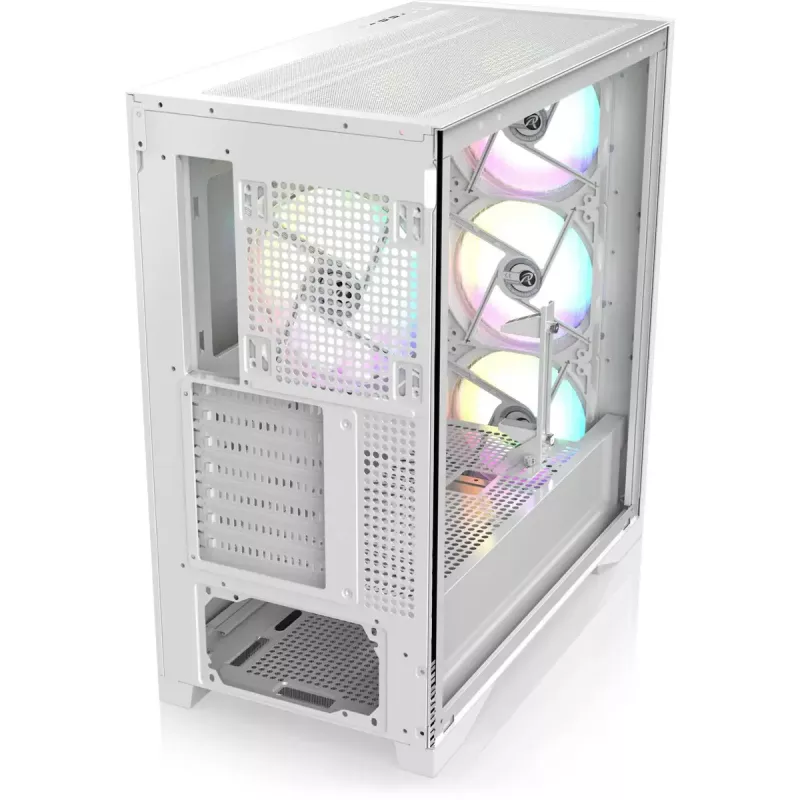 Caja de PC torre RAIJINTEK AGOS MAX-MS4 blanca con cristal templado