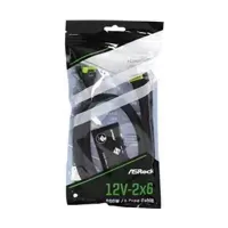 Cable de alimentación para GPU ASRock CB-12V2X6L600W 12+4 pines, 700 mm de longitud