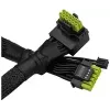 Cable de alimentación para GPU ASRock CB-12V2X6L600W 12+4 pines, 700 mm de longitud