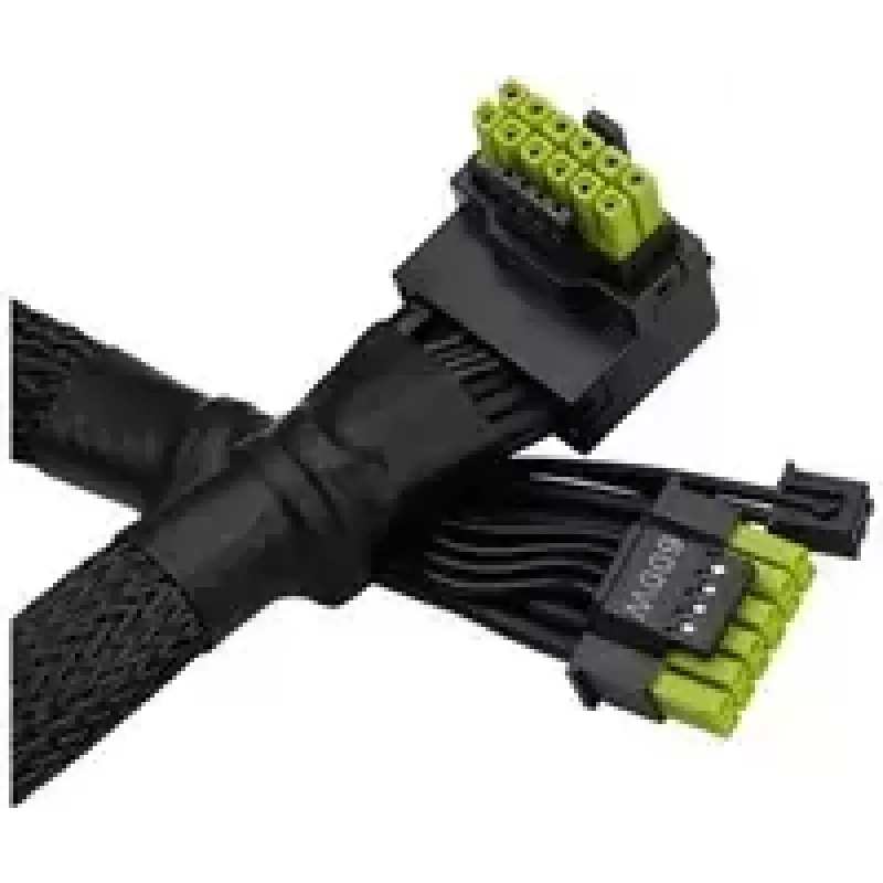 Cable de alimentación para GPU ASRock CB-12V2X6L600W 12+4 pines, 700 mm de longitud