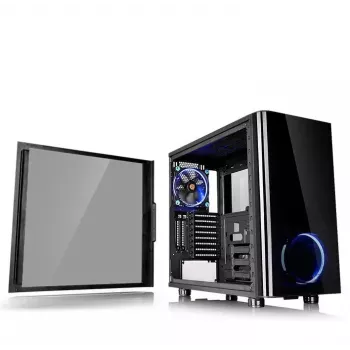Caja de PC Thermaltake View 31 TG torre Midi negra