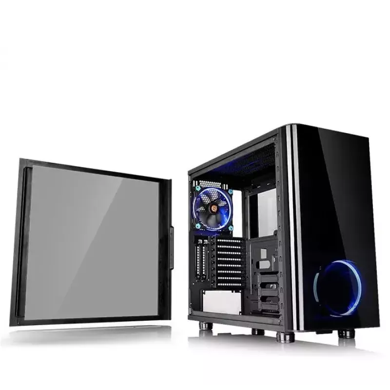 Caja de PC Thermaltake View 31 TG torre Midi negra