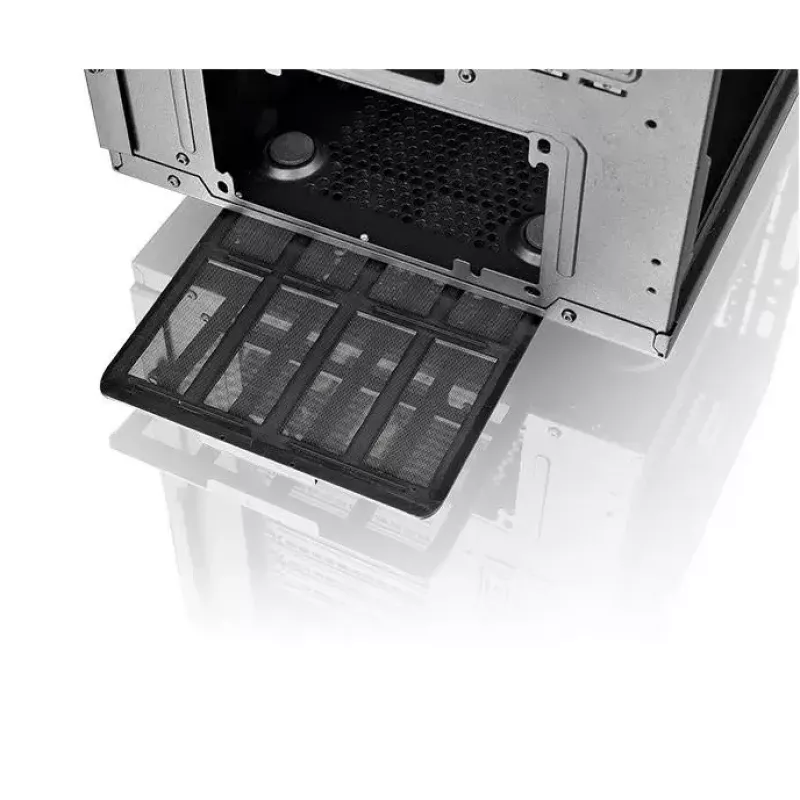 Caja de PC Thermaltake View 31 TG torre Midi negra