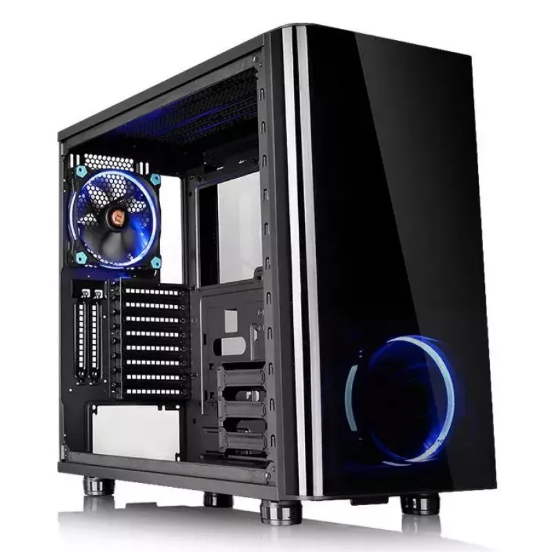 Caja de PC Thermaltake View 31 TG torre Midi negra