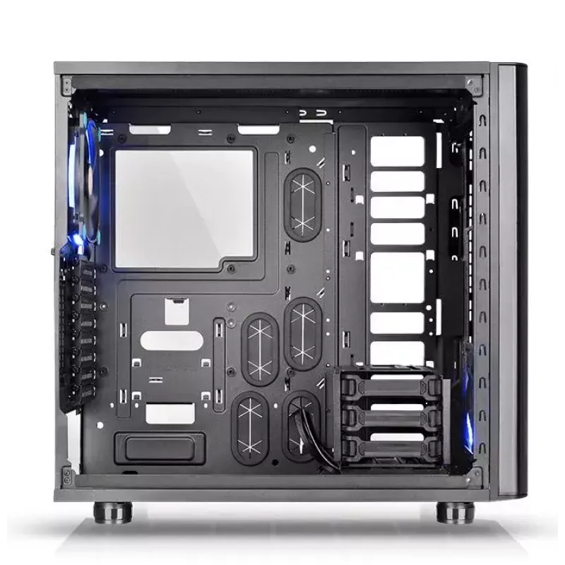 Caja de PC Thermaltake View 31 TG torre Midi negra