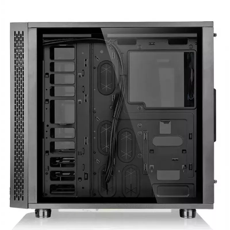 Caja de PC Thermaltake View 31 TG torre Midi negra