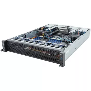 Caja de ordenador Gigabyte Barebone E283-SS90-AAV1 servidor rack 2U negra