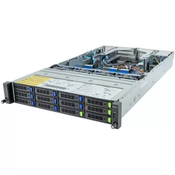 Caja de ordenador Gigabyte R283-Z91-ACV1 servidor rack 2U negra