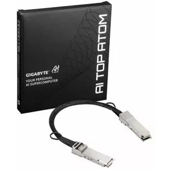 Cable de red GIGABYTE ATC9000-QSFP QSFP112 a QSFP112 40 cm