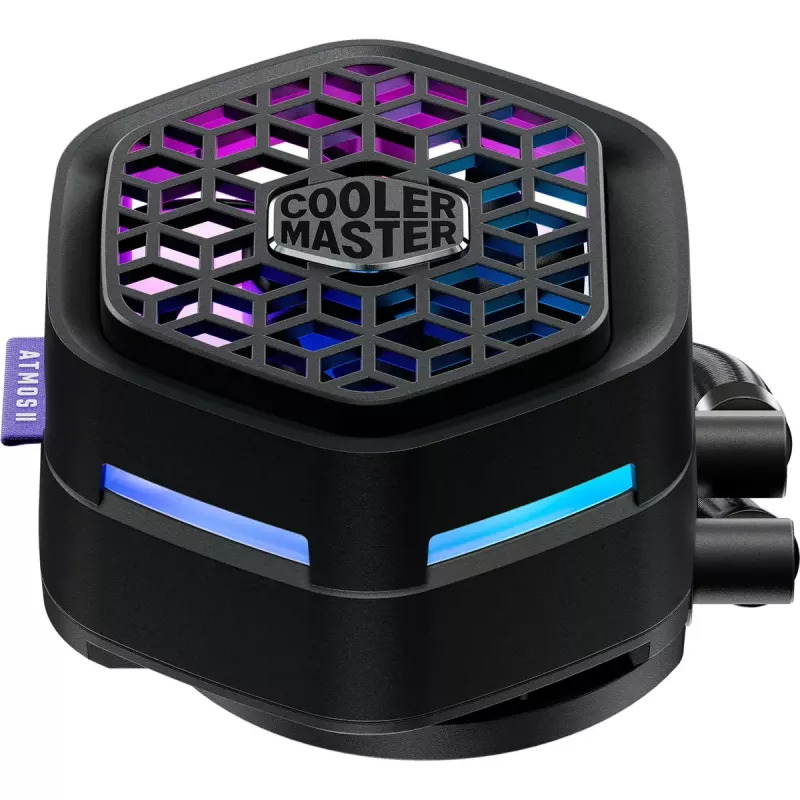 Accesorio de refrigeración para CPU Cooler Master Flex Kit ventilador VRM con adaptador para cabezal de bomba (negro)