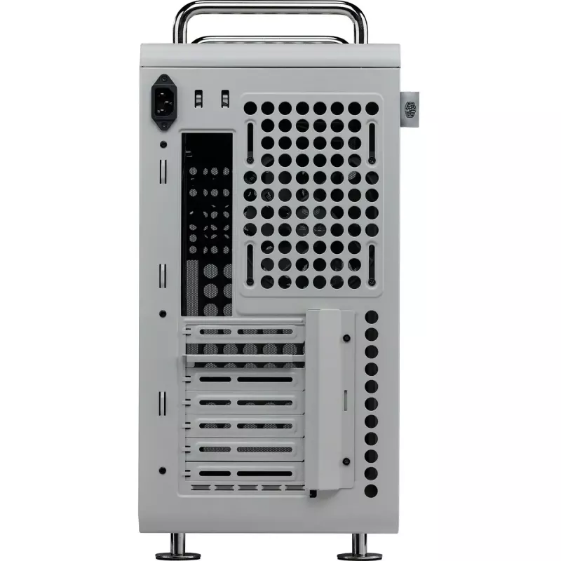Caja de ordenador Cooler Master QUBE 540 Moonstone — torre Midi con lateral de cristal templado (gris)
