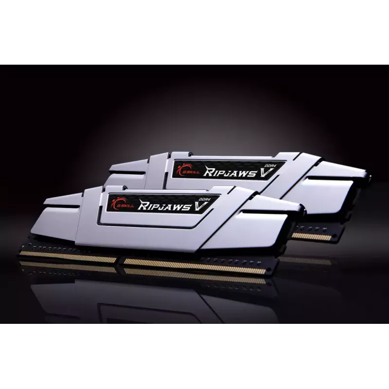 Ripjaws V 16GB DDR4-2666Mhz, 16 GB, 2 x 8 GB, DDR4, 2666 MHz, DIMM de 288 pines, silver