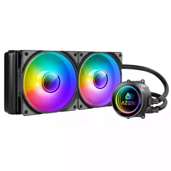 Kit de refrigeración líquida Azza LCAZ-240C-ARGB 12 cm negro