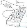 Base de acoplamiento Zebra WT6400 de 5 unidades con cargador de baterías, modelo CRD-WT64-5S5BE-01