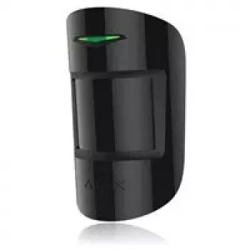 Detector combinado de movimiento IR y rotura de cristal Ajax AJAX38096 negro