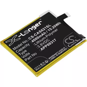 Batería Cameron Sino para Caterpillar Cat S62 Pro (repuesto, modelo SB8738, compatible con App00317)