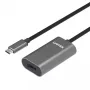 Cable USB UNITEK U304A USB 3.2 Gen 1 5m USB-C a USB-A gris
