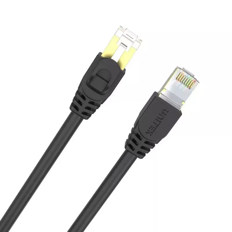 Cable de red UNITEK C1815EBK RJ-45 RJ-45 20 m negro