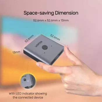 Divisor de vídeo UNITEK V1127A HDMI 2x HDMI