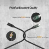 Cable USB4 Gen 2x2 USB-C Unitek C14100BK-0.8M — 0,8 m, USB-C a USB-C, 40 Gbit/s, negro