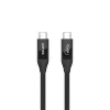 Cable USB4 Gen 2x2 USB-C Unitek C14100BK-0.8M — 0,8 m, USB-C a USB-C, 40 Gbit/s, negro