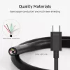 Cable USB UNITEK C14103BK-1.5M USB 3.2 Gen 1 USB A USB C negro 1,5m