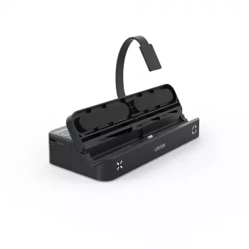Dock UNITEK G1002B para Nintendo Switch con cable negro