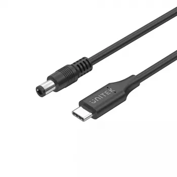 Cable de alimentación UNITEK C14119BK-1.8M 1.8m USB C DC 20V 3.25A