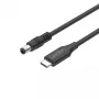 Cable de alimentación UNITEK C14119BK-1.8M 1.8m USB C DC 20V 3.25A