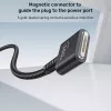 Cable de alimentación UNITEK C14121BK-1M Negro MagSafe 3 USB C 1m 28V 5A