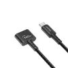 Cable de alimentación UNITEK C14121BK-1M Negro MagSafe 3 USB C 1m 28V 5A