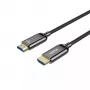 Cable HDMI UNITEK C11085GY01-80M 80 m 2.1 48 Gbit/s negro
