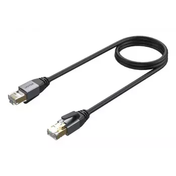 Cable de red UNITEK C18149AGY03-5M RJ-45 Cat8 5 m negro