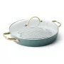 GreenPan Padova Reserve Sartén grill, 28 cm, Sky Blue