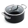 GreenPan Barcelona Pro Cacerola, 24 cm, negro