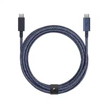 Cable USB-C a USB-C Native Union Belt Cable Pro 2,4 m USB 2.0 azul