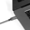 Native Union Belt Cable Pro USB-C a USB-C, 2,4 m, pantalla LED, Rose