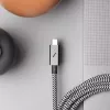 Native Union Belt Cable Pro USB-C a USB-C, 2,4 m, pantalla LED, Rose