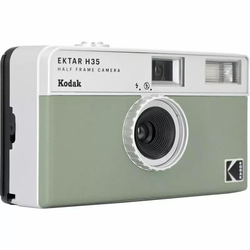 Cámara de película de 35 mm Kodak EKTAR H35 Sage RK0103 — formato de película de 35 mm, control manual