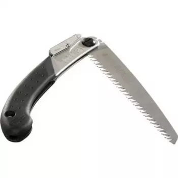 Sierra plegable Silky Super Accel 21 cm Negro acero inoxidable