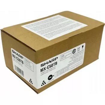 Tóner Sharp MXC50TB negro para impresoras multifunción Sharp compatibles (modelo MX-C50TB)