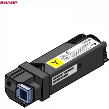 Tóner Sharp MXC50TY amarillo para impresoras multifunción Sharp, modelo MX-C50TY, OEM
